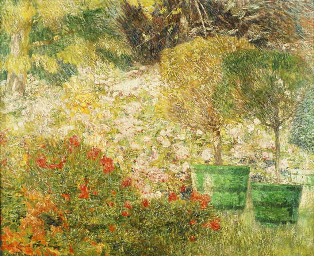 Detail of A Corner of My Garden; Un Coin de Mon Jardin, 1901 by Emile Claus