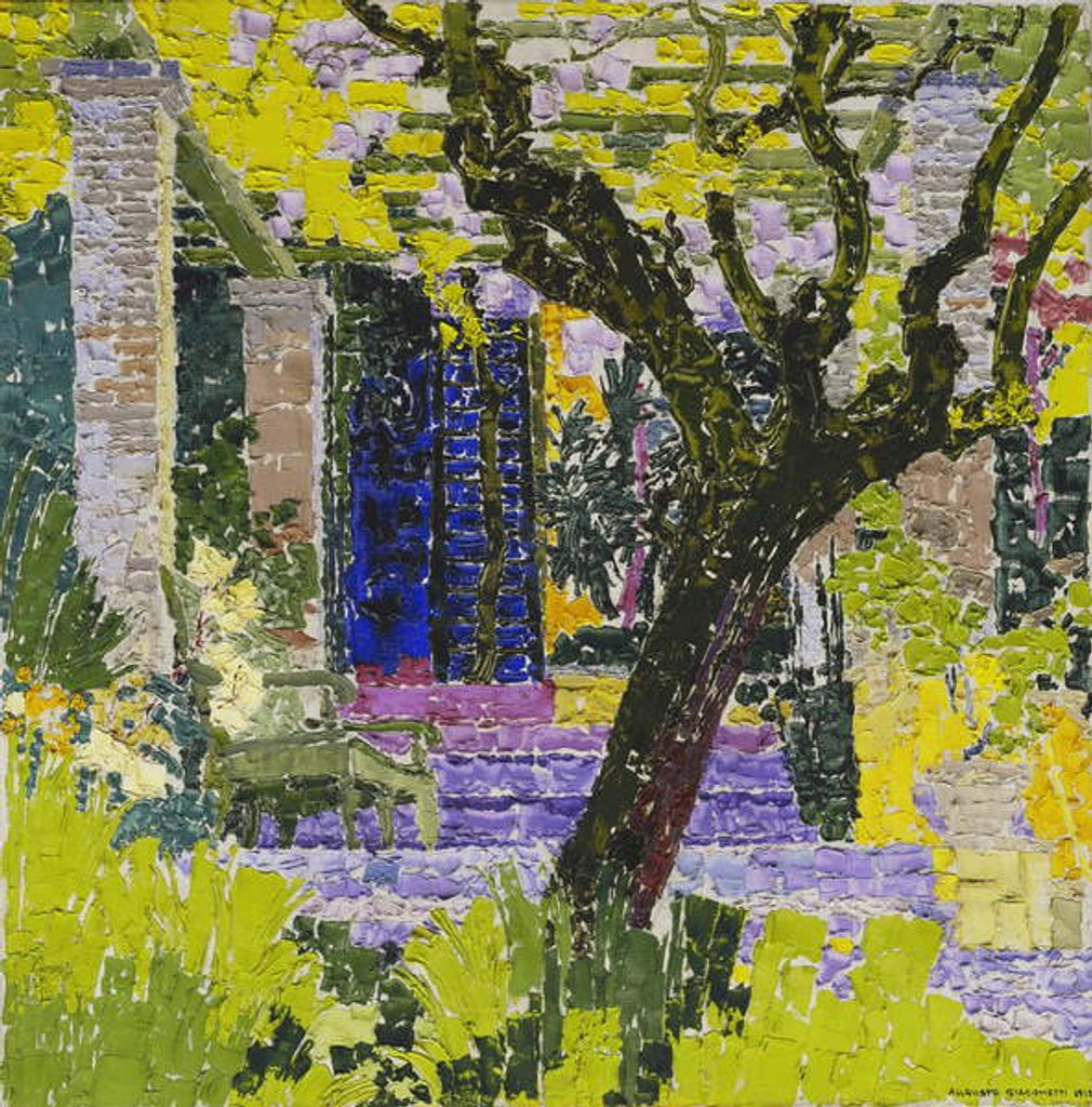 Detail of The Lively Village; Le Village Anime, c.1923 by Gustave Loiseau