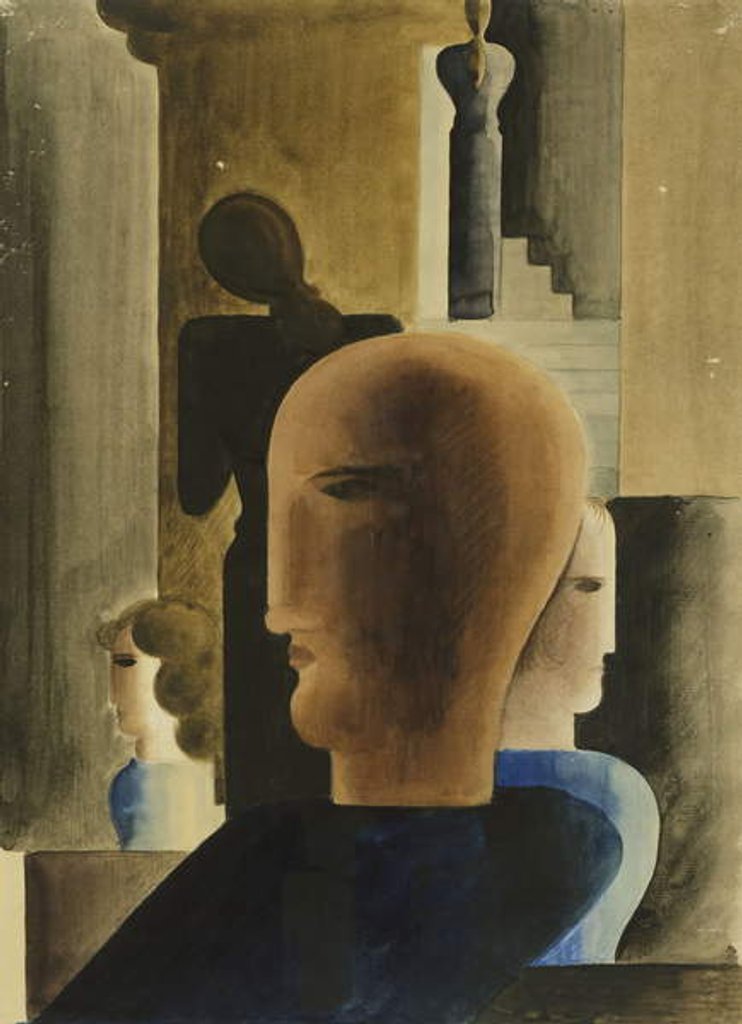 Detail of HK 1926, 1926 by Oskar Schlemmer