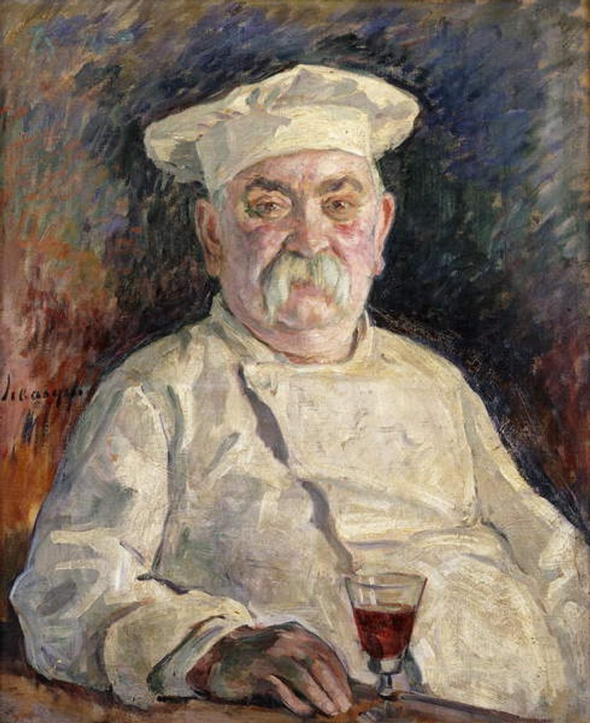 Detail of Chef; Le Cuisinier by Henri Lebasque