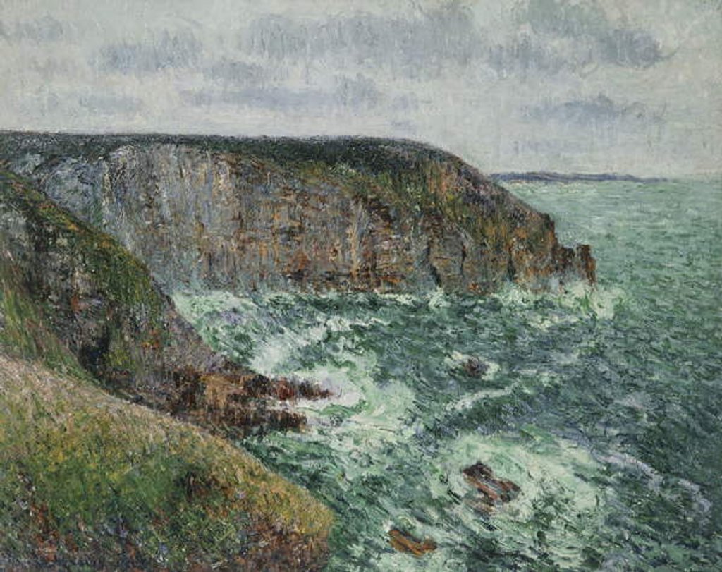 Detail of La Pointe du Jars au Cap Frehel, 1905 by Gustave Loiseau