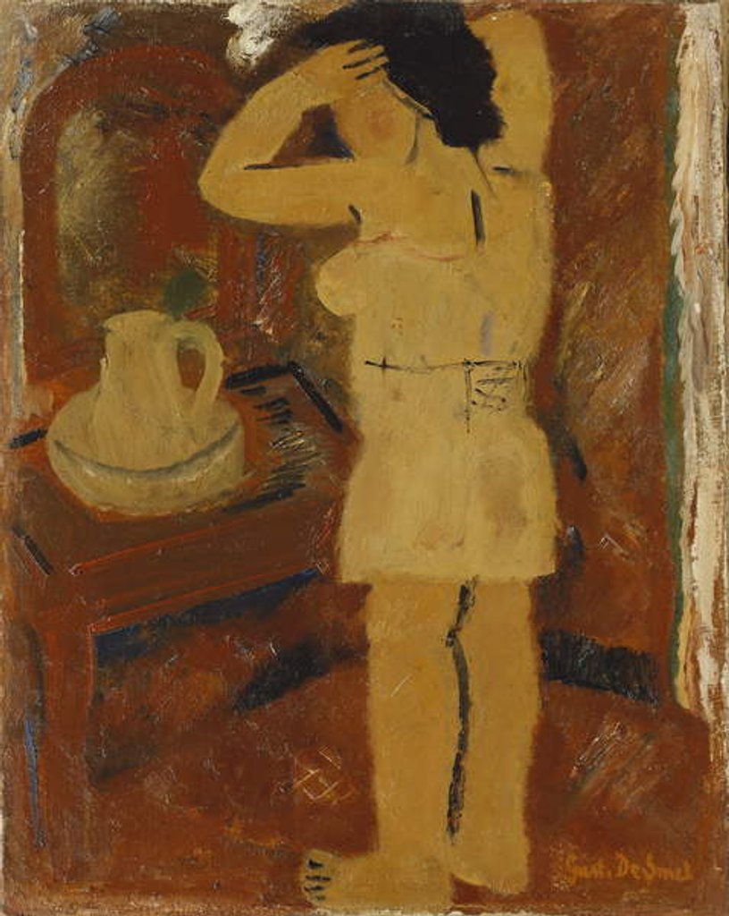 Detail of La Toilette - Opschik, 1935 by Gustave de Smet