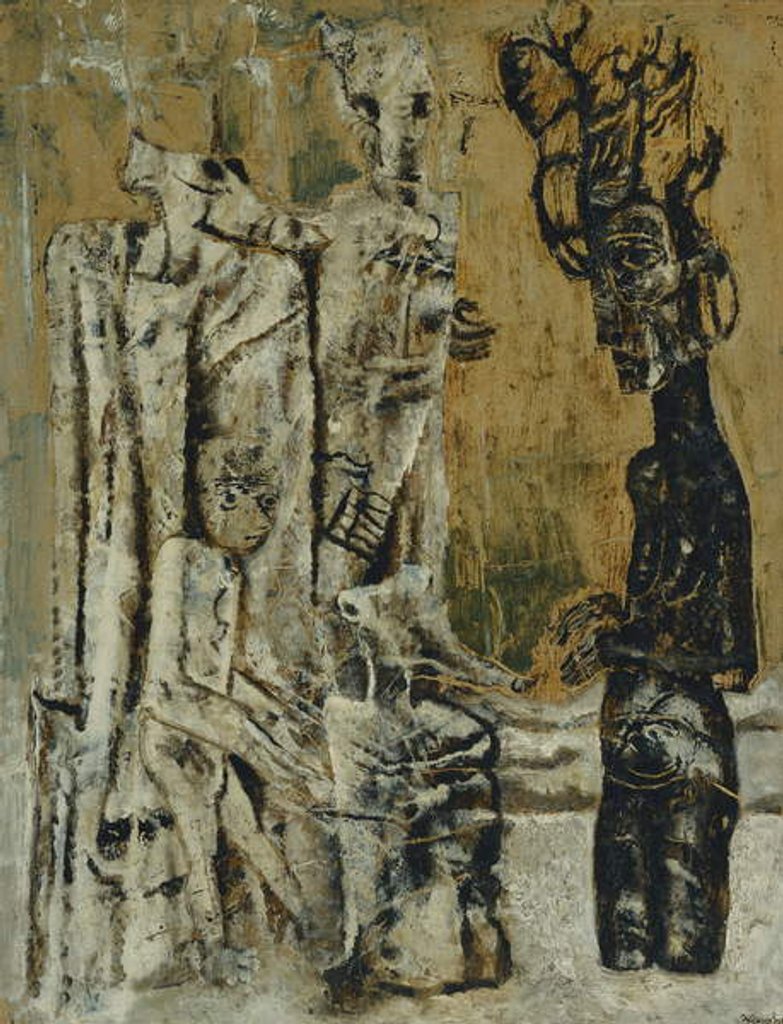 Detail of Fetishes; Les Fetiches, 1928 by Frits van den Berghe