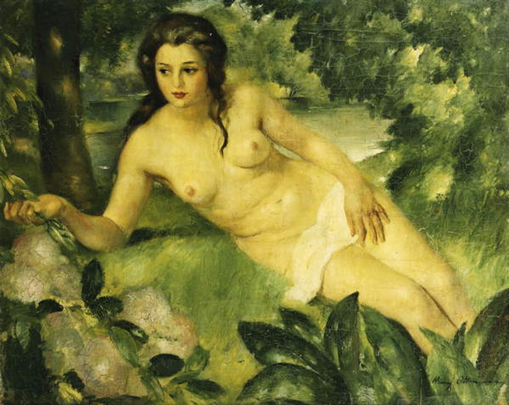 Detail of Spring; Le Printemps, by Henri Ottmann