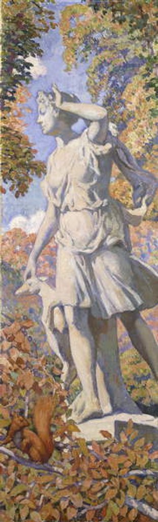 Detail of Diane, c. 1920-1924 by Theo van Rysselberghe