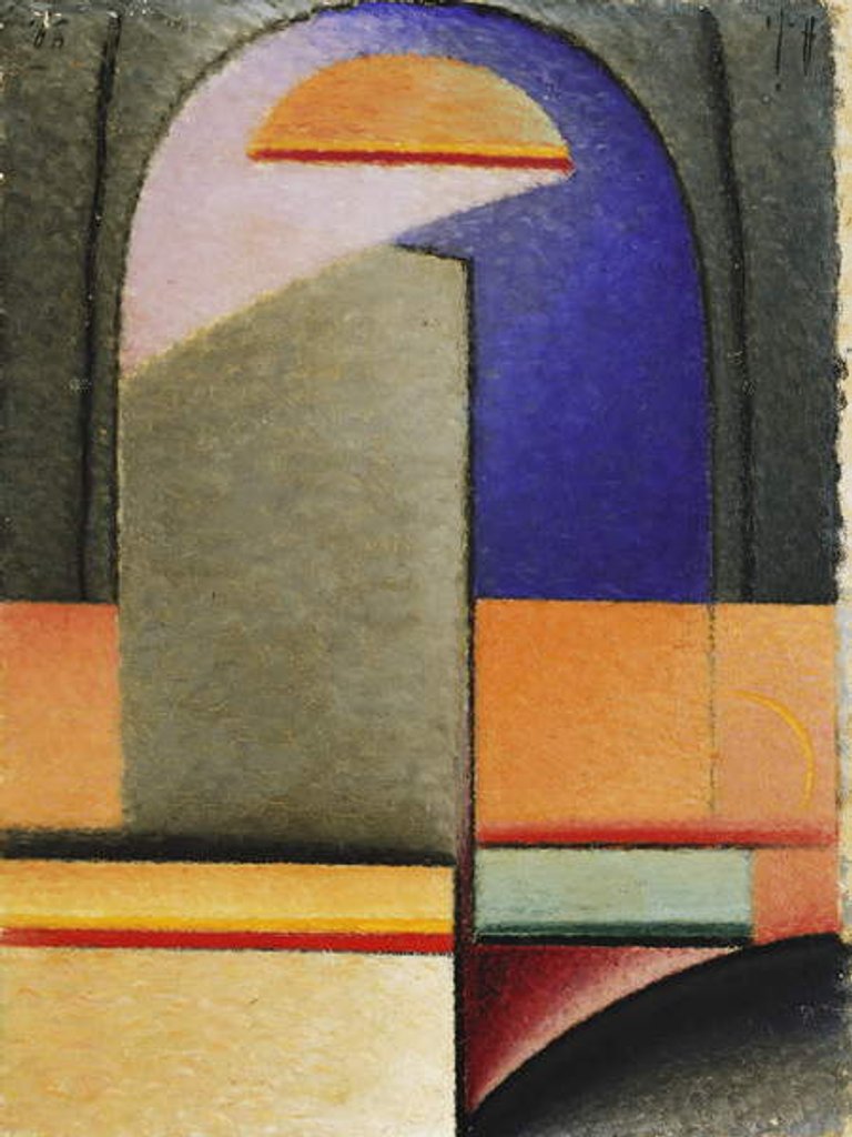 Detail of Evening; Abend, 1929-30 by Alexej von Jawlensky