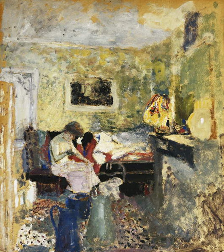 Detail of The Green Room; La Chambre Verte, 1905 by Edouard Vuillard