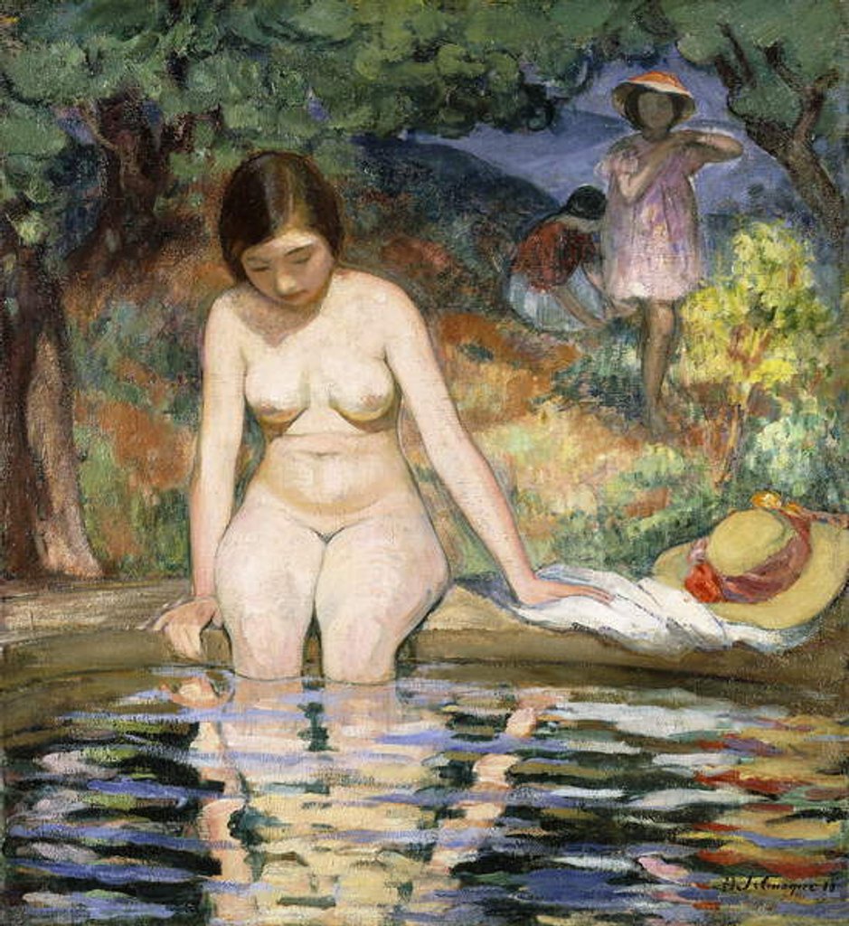 Detail of Bather; Baigneuse, 1910 by Henri Lebasque