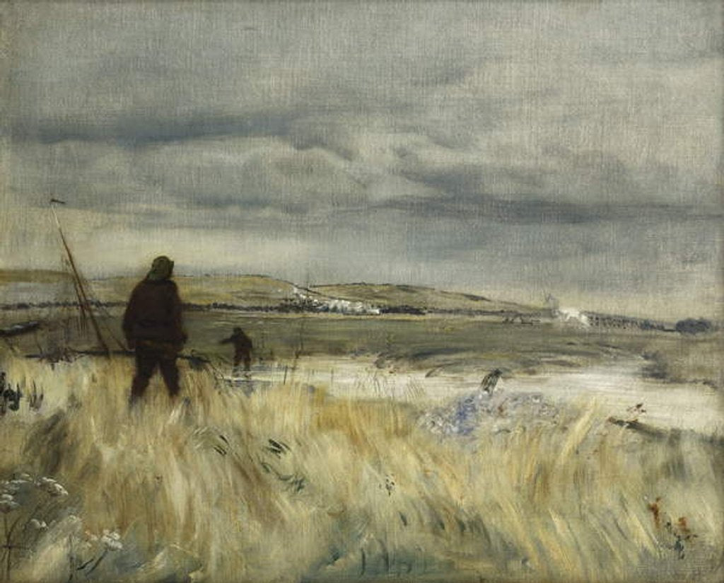 Detail of Breton Fishermen by Jean Francois Raffaelli