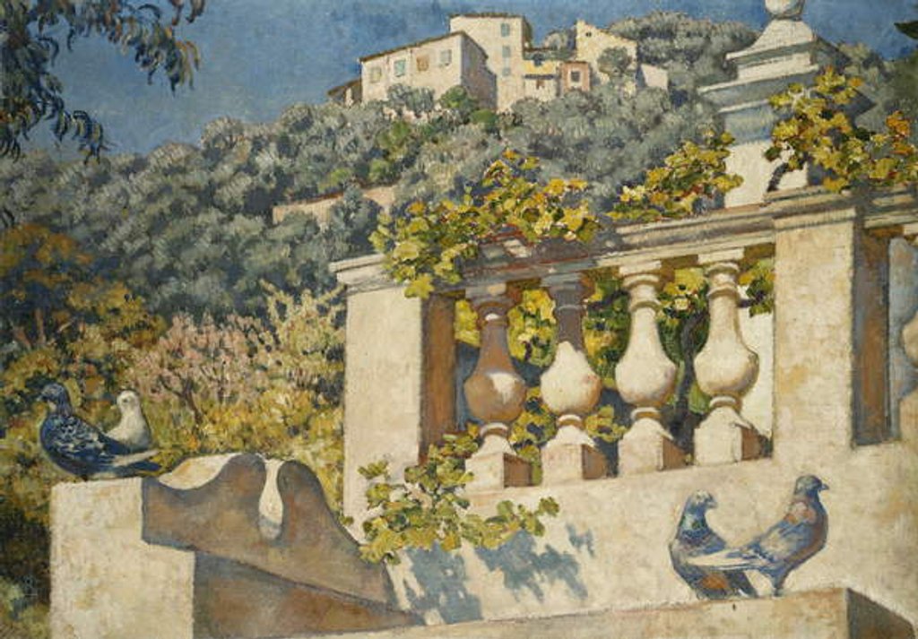 Detail of La Balustrade by Theo van Rysselberghe