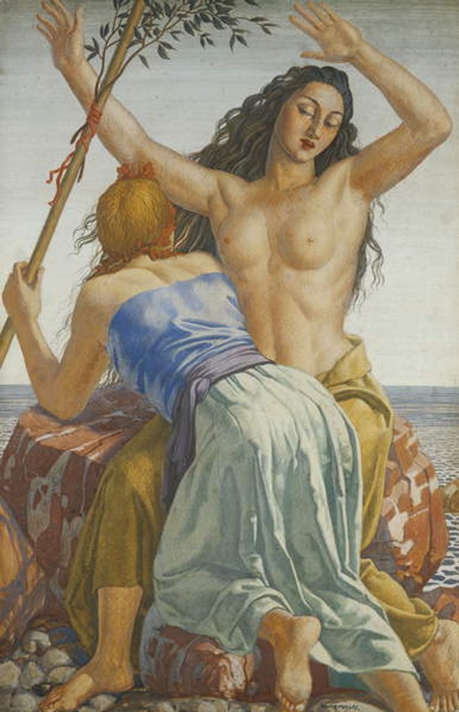 Detail of Sea Maidens by Harry Morley