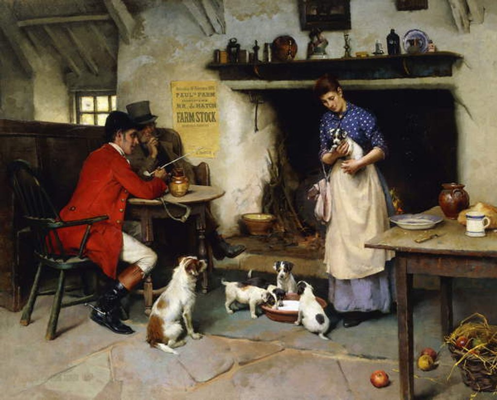 Detail of The Beauty of the Family, 1895 by Leghe Suthers