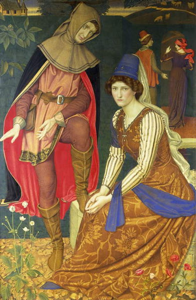 Detail of The Nut Brown Maid, 1902-1904 by Joseph Edward Southall