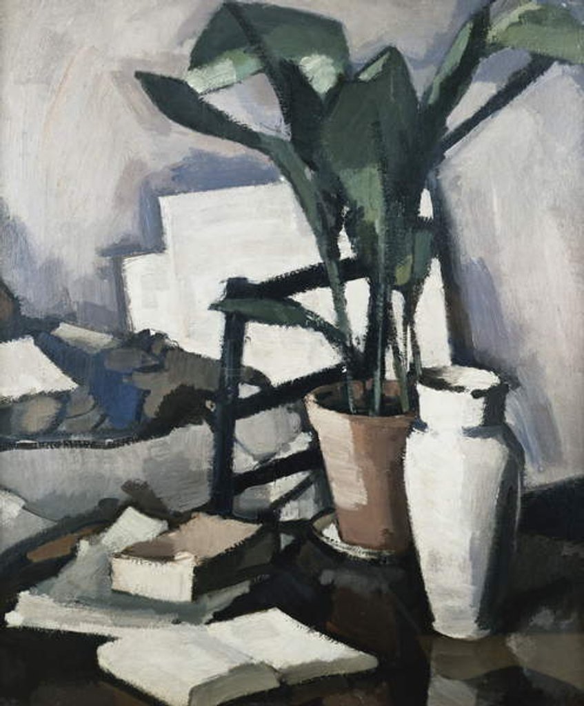 Detail of Aspidistra, c. 1924 by Samuel John Peploe