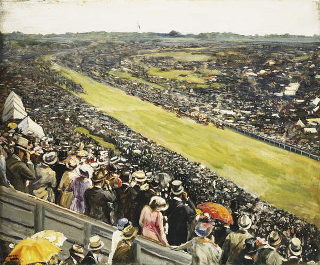 Detail of The Derby, 1922 by John Lavery