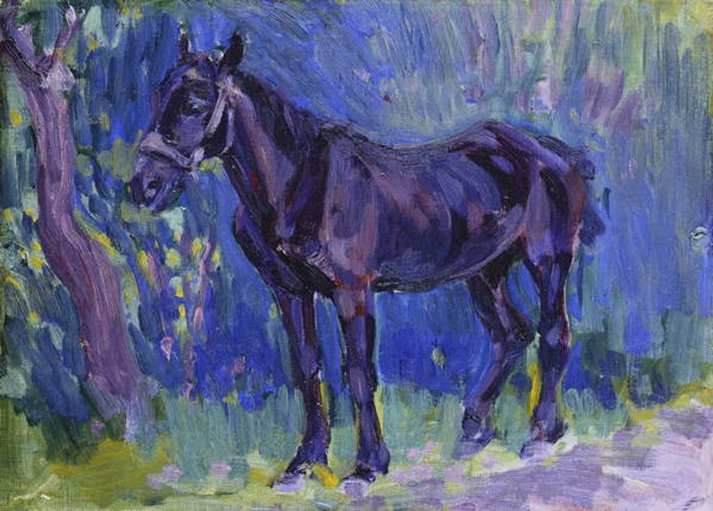 Detail of Study for Sussex Farm Horse, c. 1904-6 by Robert Polhill Bevan