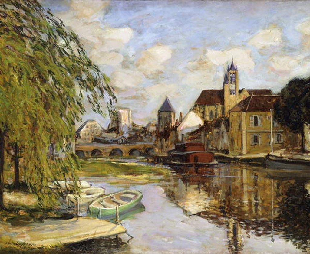 Detail of Moret River, 1907 by Alexander Jamieson