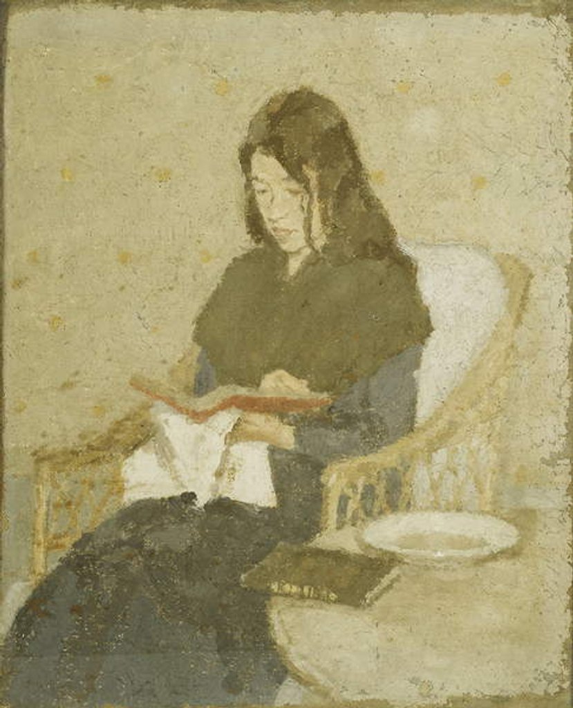 Detail of The Seated Woman, 1919-1926 by Gwen John