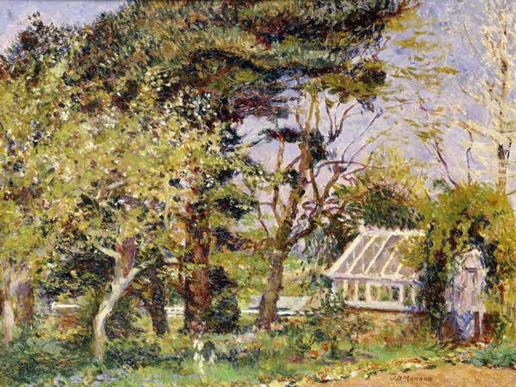 Detail of Spring in Sussex, by James Bolivar Manson