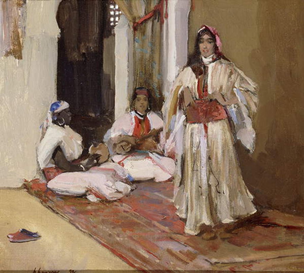 Detail of Habiba, 1892 by John Lavery