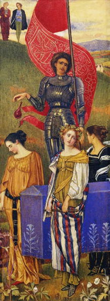 Detail of The Mystic Burial, 1895 by Joseph Edward Southall