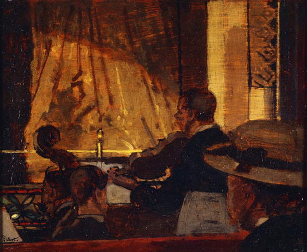 Detail of The Pit at the Old Bedford, c.1889 by Walter Richard Sickert