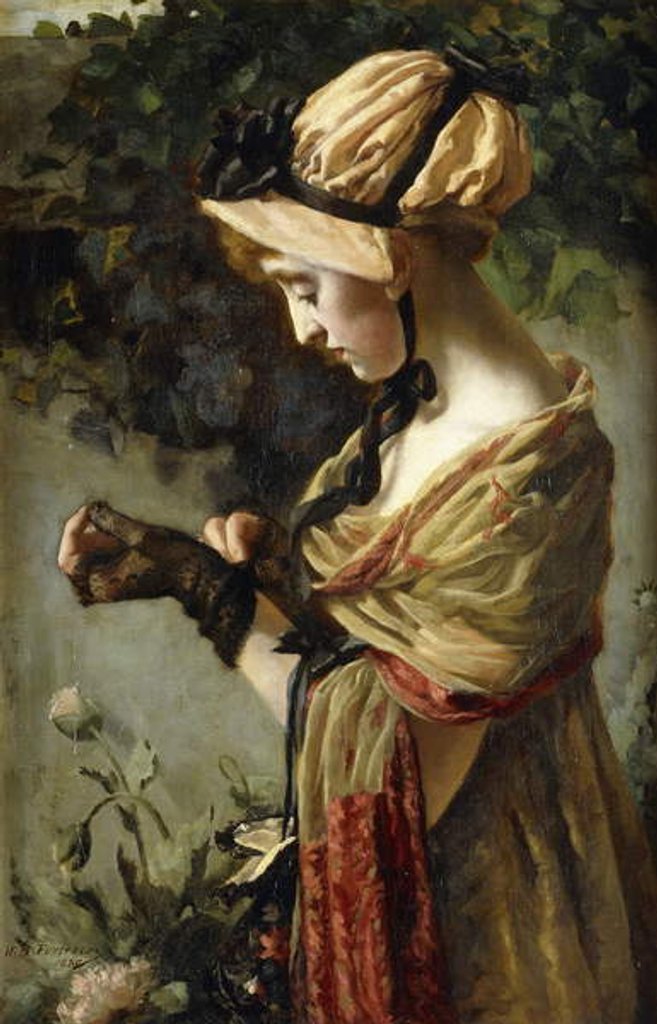 Detail of The Afternoon Walk, 1880 by William Banks Fortescue