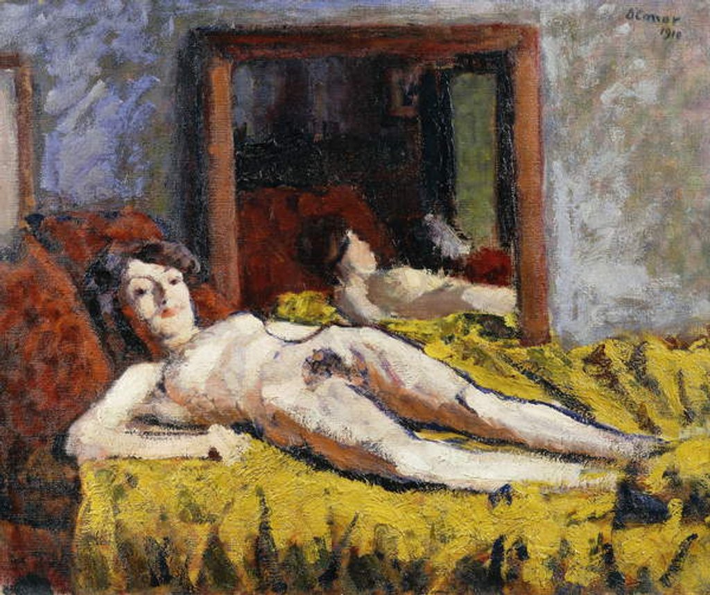 Detail of The Yellow Drape; Le Drap Jaune, 1910 by Roderic O'Conor