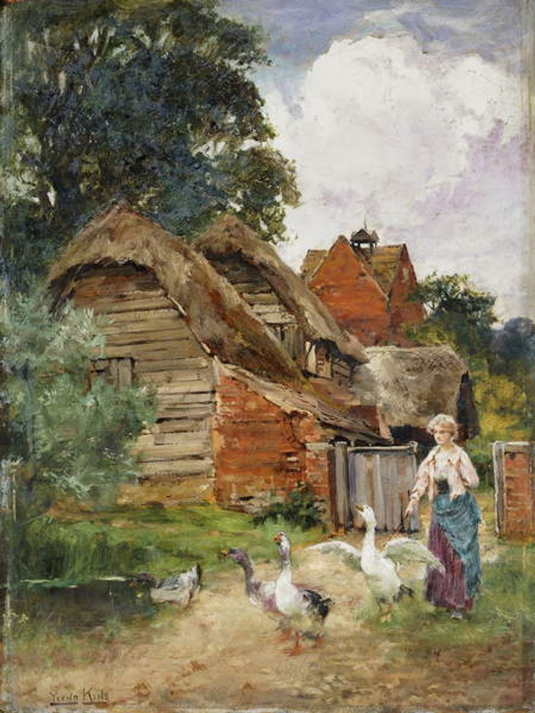 Detail of Intruders by Henry John Yeend King