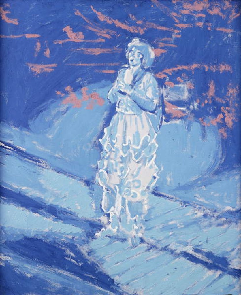 Detail of Miss Hilda Glyder on Stage by Walter Richard Sickert