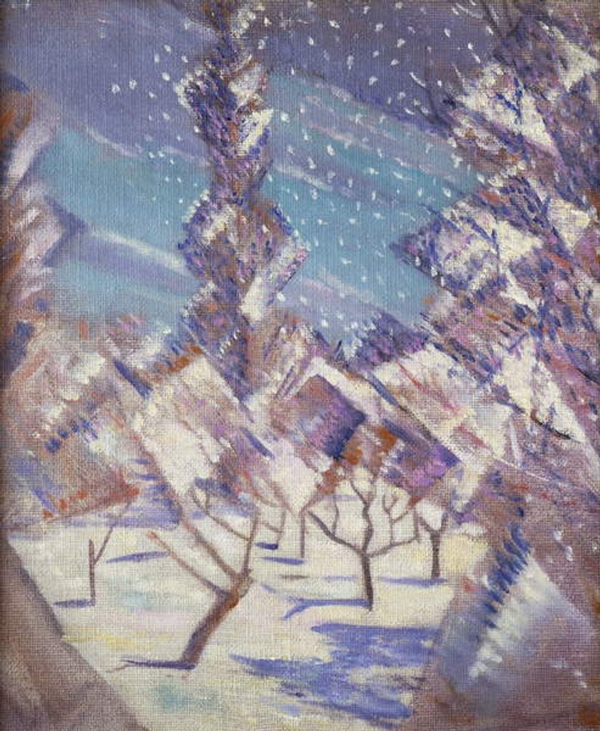 Detail of The Four Seasons: Winter, c.1919 by Christopher Richard Wynne Nevinson