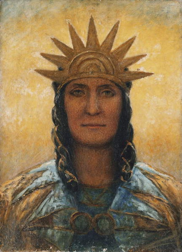 Detail of Archangel, by George William Russell