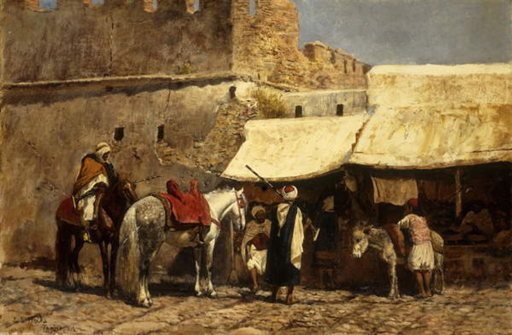 Detail of Tangiers, 1878 by Edwin Lord Weeks
