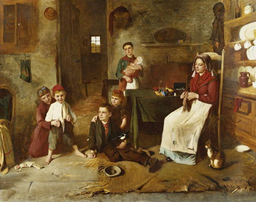 Detail of The New Breeches by Edward Charles Barnes