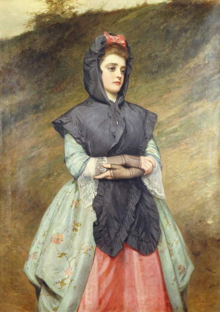 Detail of Coming From Church, 1884 by Charles Sillem Lidderdale