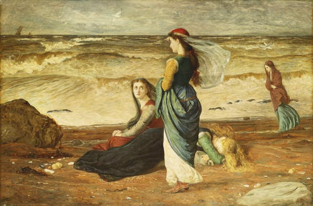Detail of Hope, 1860 by James Archer