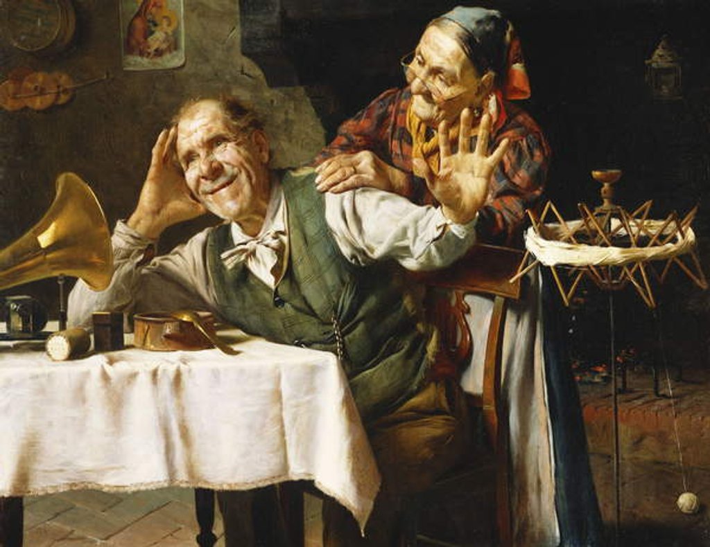 Detail of Happy Moments; Momenti Felici by Pompeo Massani