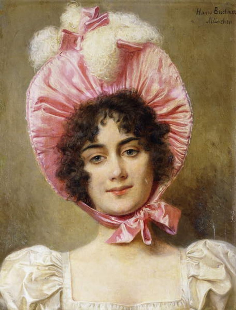 Detail of A Beauty by Hans Buchner