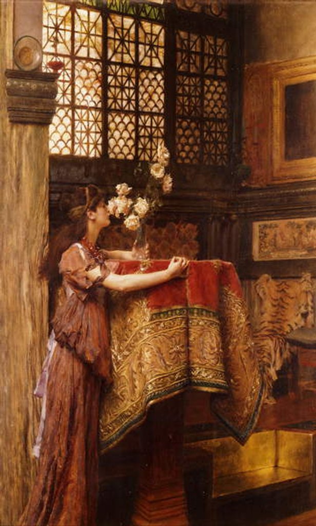 Detail of A Corner of my Studio, 1893 by Lawrence Alma-Tadema