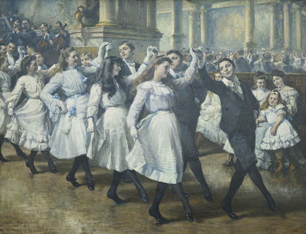 Detail of The Ball, 1903 by Jean Mayne