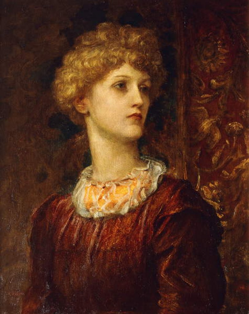 Detail of Portrait of Dorothy Dene by George Frederic Watts