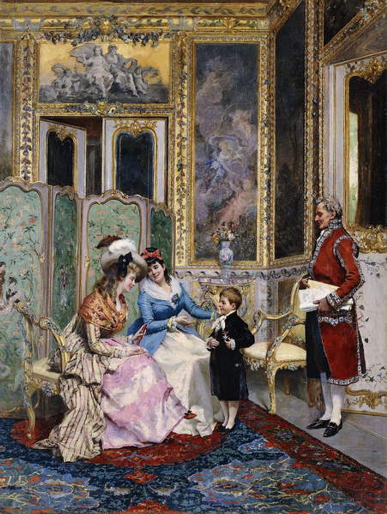 Detail of The Cross of Honour; La Croix d'Honneur by Angelo Martinetti