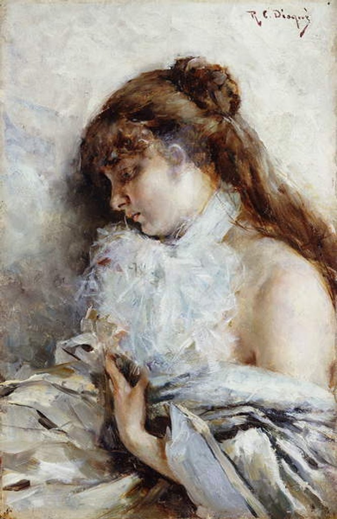 Detail of La Debutante by Ricardo Diaque