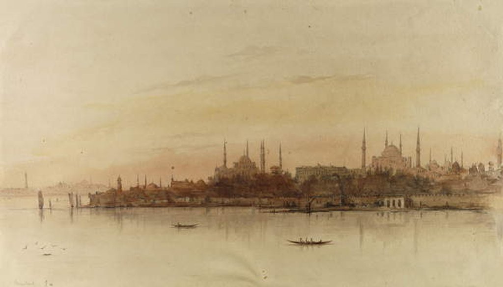 Detail of Stamboul by Alfred de Courville