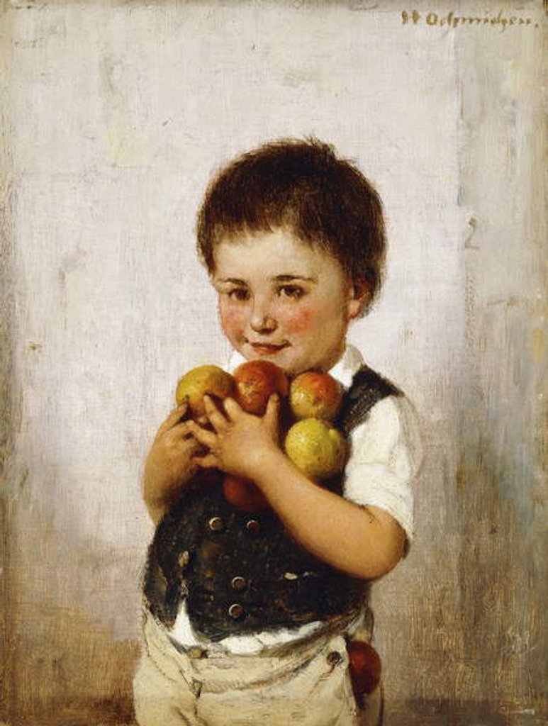 Detail of Stolen Apples by Hugo Oehmichen