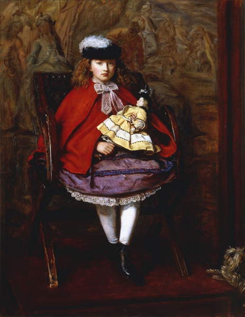Detail of Lilly, Daughter of John Noble, 1864 by John Everett Millais