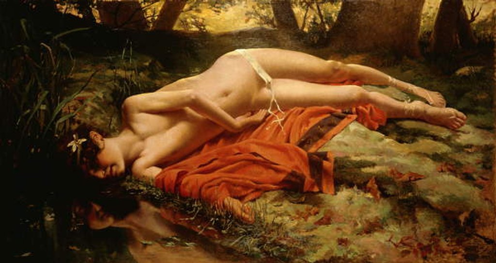 Detail of Narcissus by Conda de Satriano