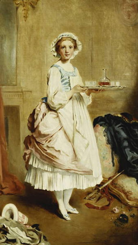 Detail of After the Masked Ball, 1871 by Charles Joshua Chaplin