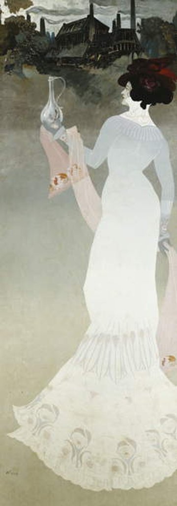 Detail of The Art of Glass; Le Verrerie, or L'Art due Verre, c.1900 by Georges de Feure