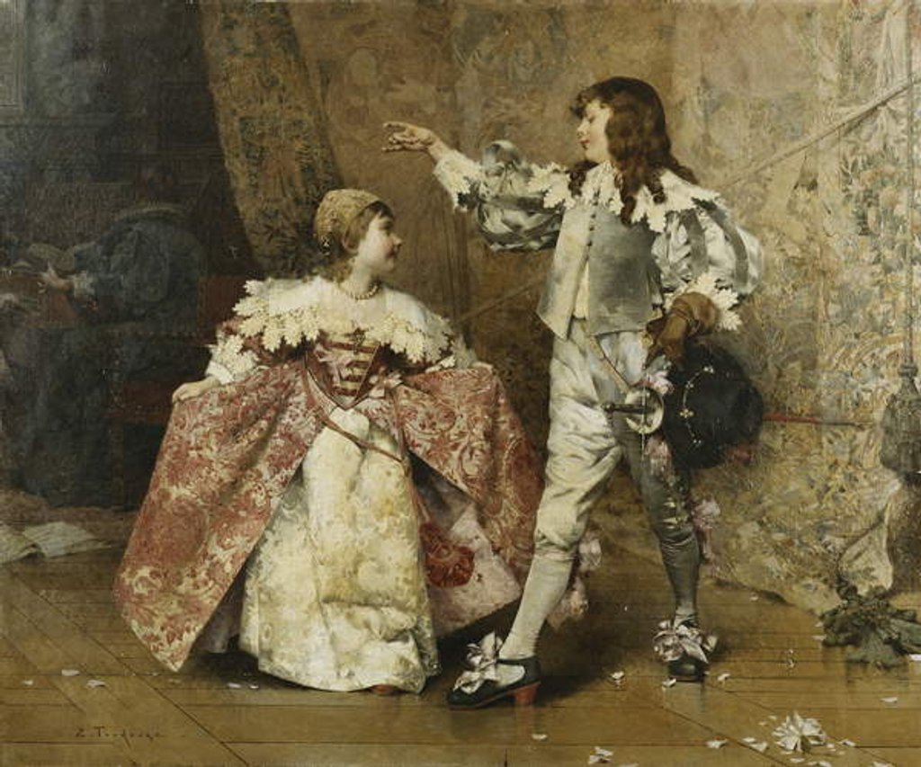 Detail of The Dance by Edouard Toudouze
